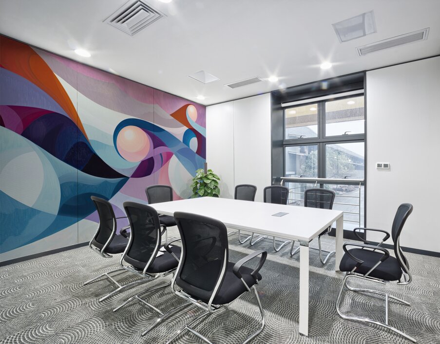 Chromatic Rhapsody 9P3N7H 55 Wall Printing