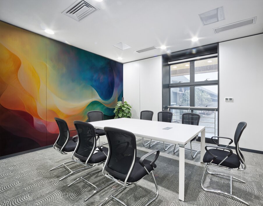 Chromatic Rhapsody Flow H3N5P2 55 Wall Printing