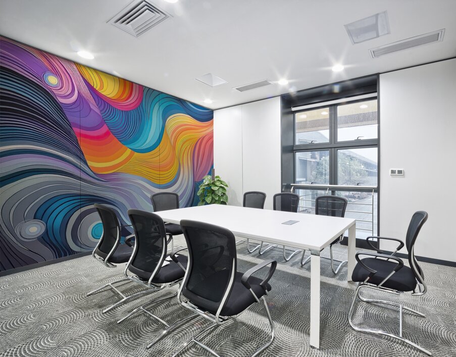 Chromatic Rhapsody Flow H9P4N 58 Wall Printing