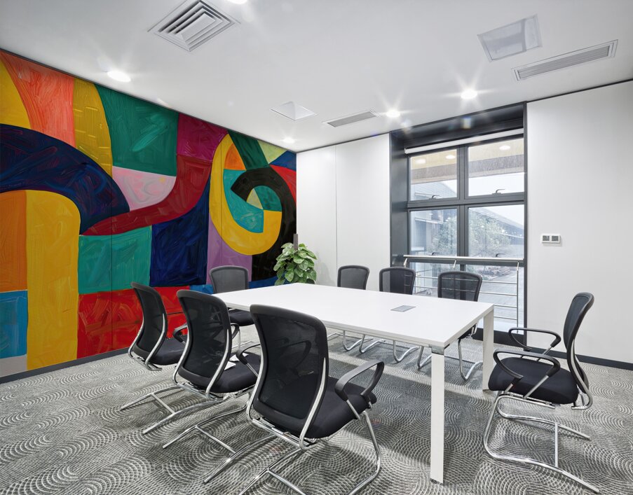 Chromatic Rhapsody H3N2P9 57 Wall Printing