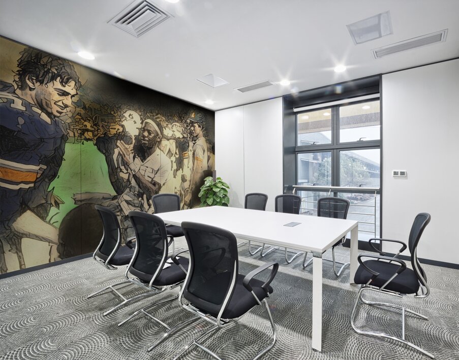 1984 Auburn Night Game Football Art Wall Printing