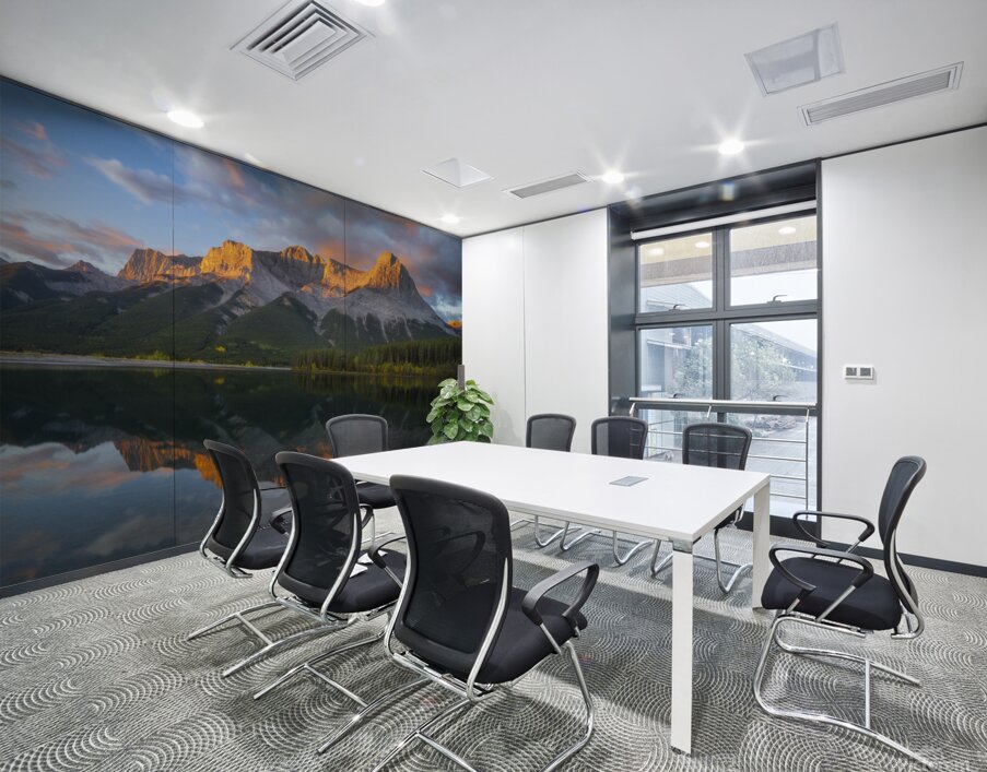 Quarry Pond Sunrise Wall Printing