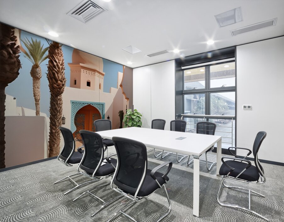 Bohemian Arches Wall Printing