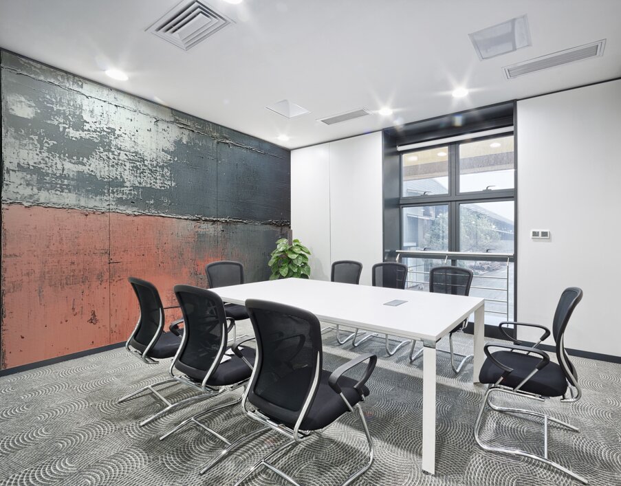 Coral Dusk Divide H92N3Z 48 Wall Printing