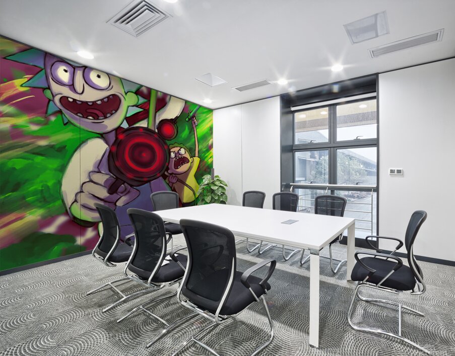 rick and morty Wall Printing
