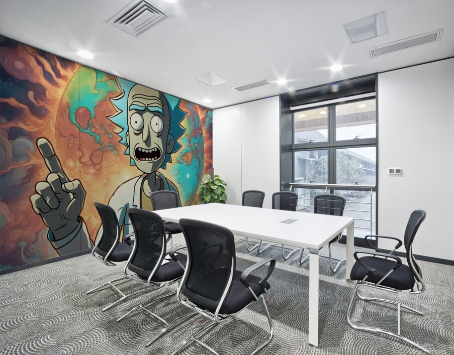 rick and morty Wall Printing