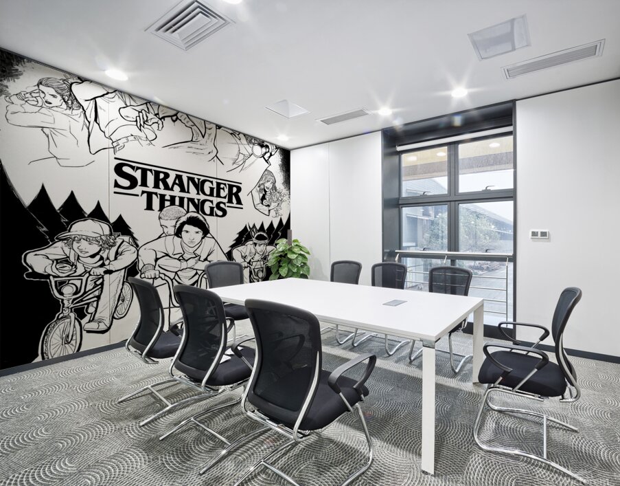 Stranger Things Wall Printing