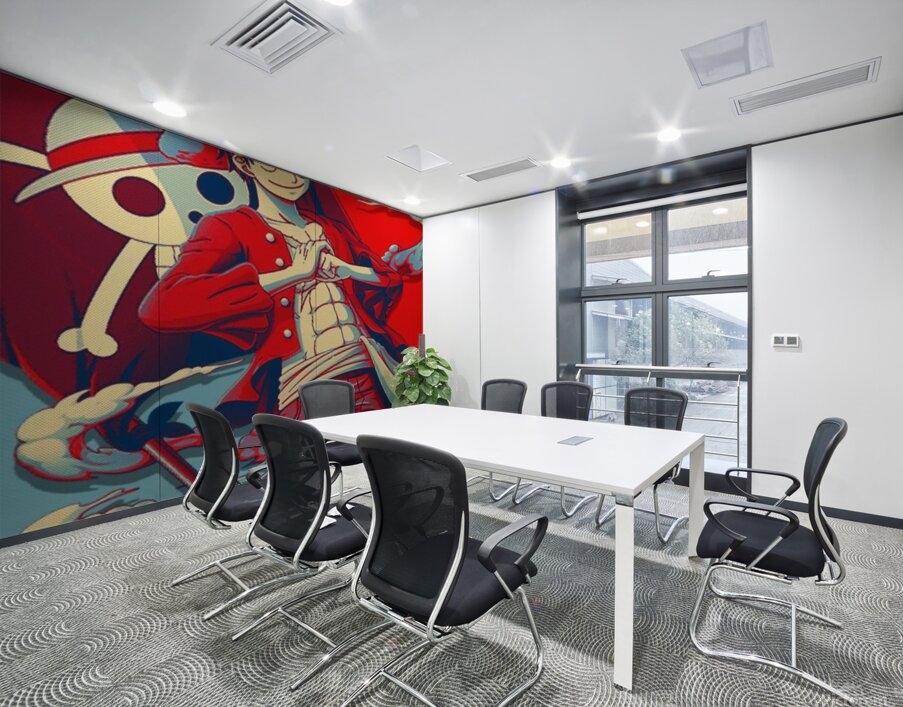 one piece Wall Printing