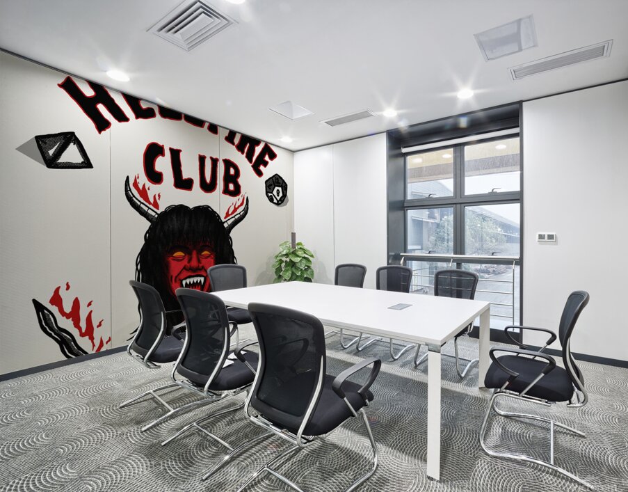 Stranger Things Wall Printing