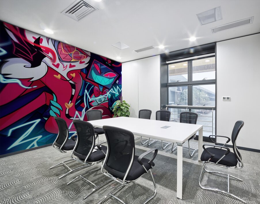 Hazbin Hotel Wall Printing