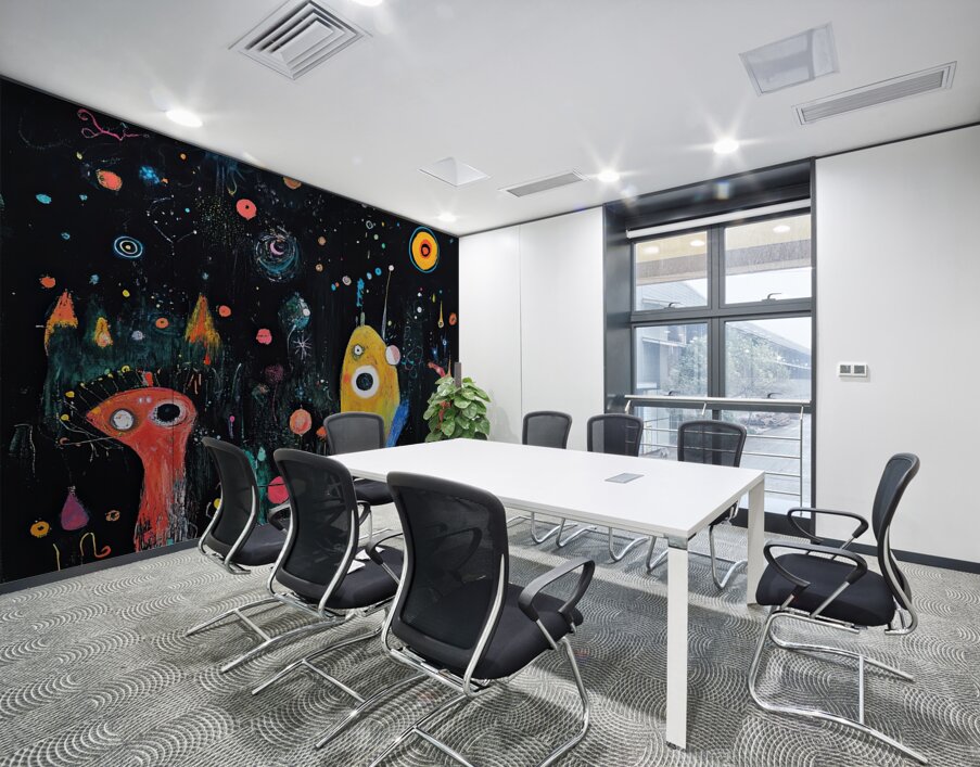 Cosmic Garden Night HZ92N3 55 Wall Printing