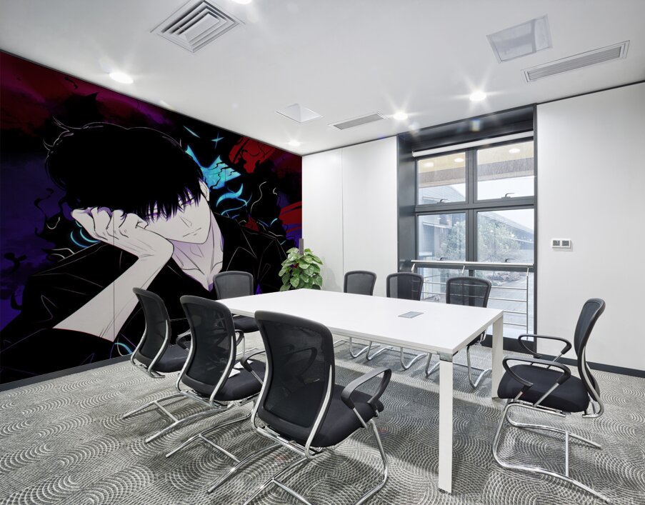 solo leveling Wall Printing