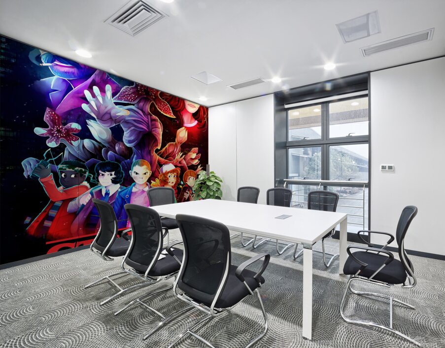 Stranger Things Wall Printing