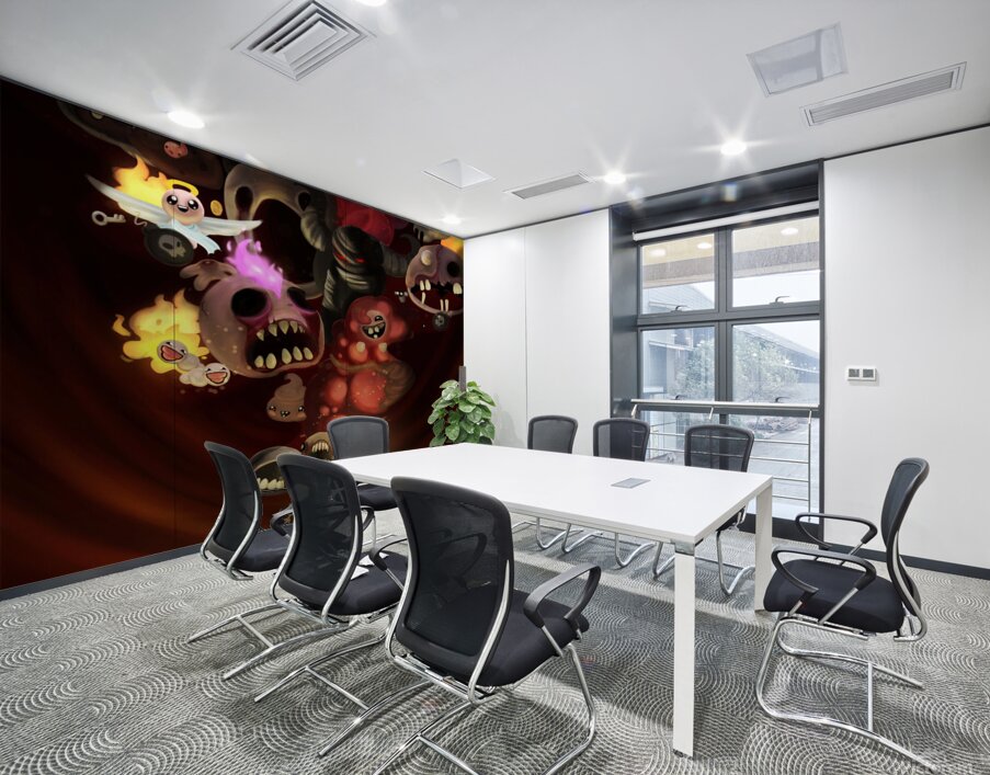 the binding of isaac Wall Printing