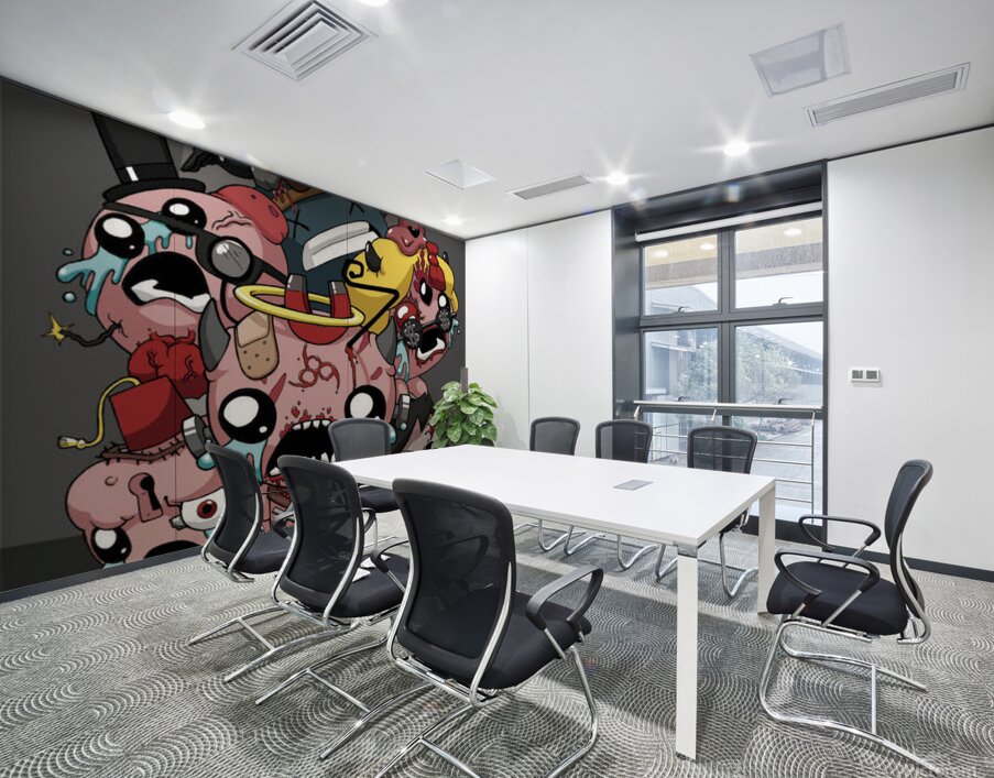 the binding of isaac Wall Printing