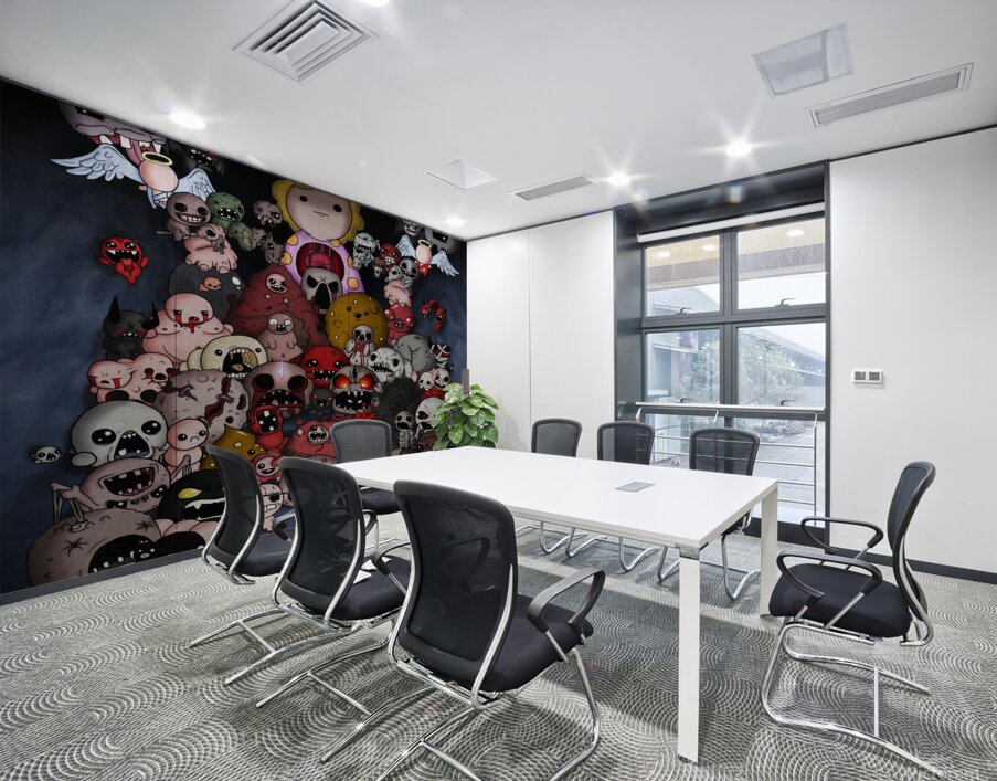 the binding of isaac Wall Printing