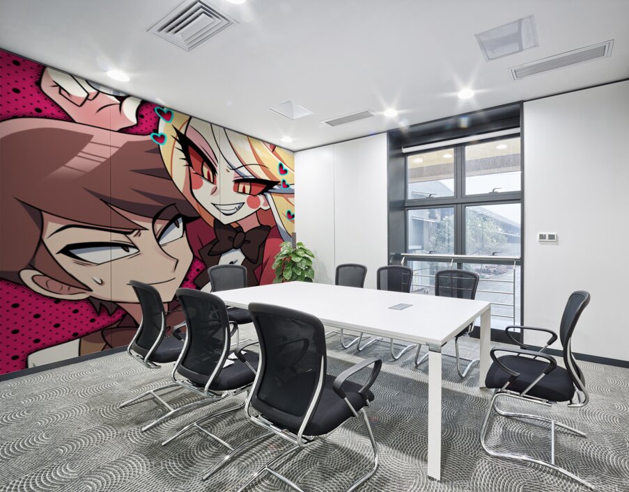 Hazbin Hotel Wall Printing