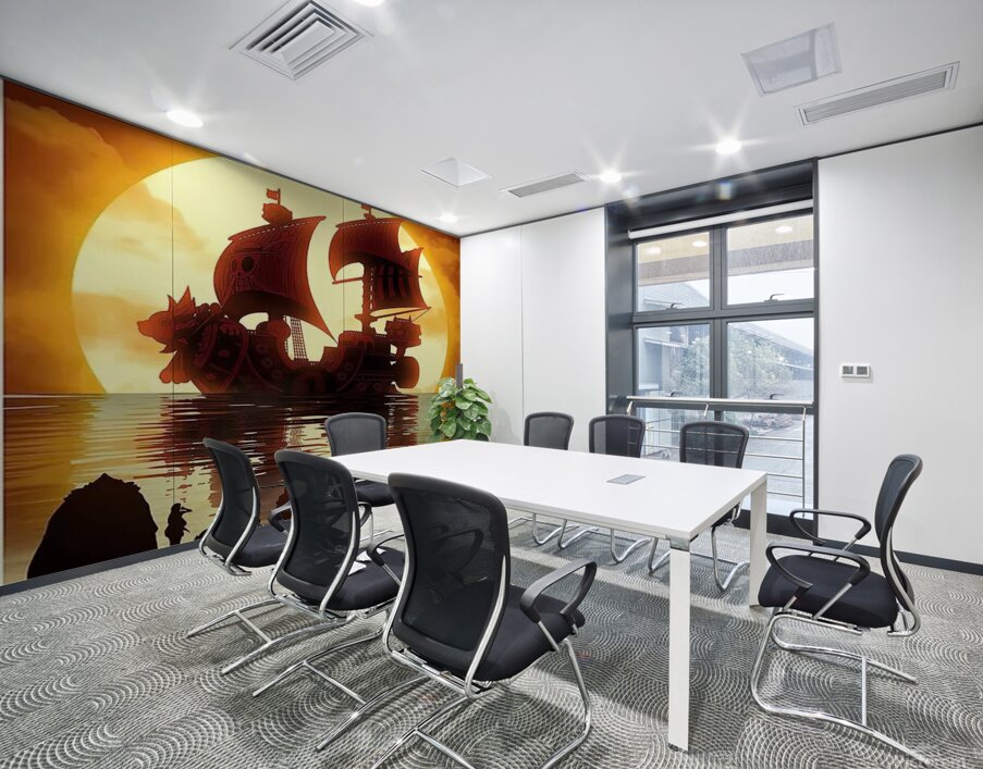 one piece Wall Printing