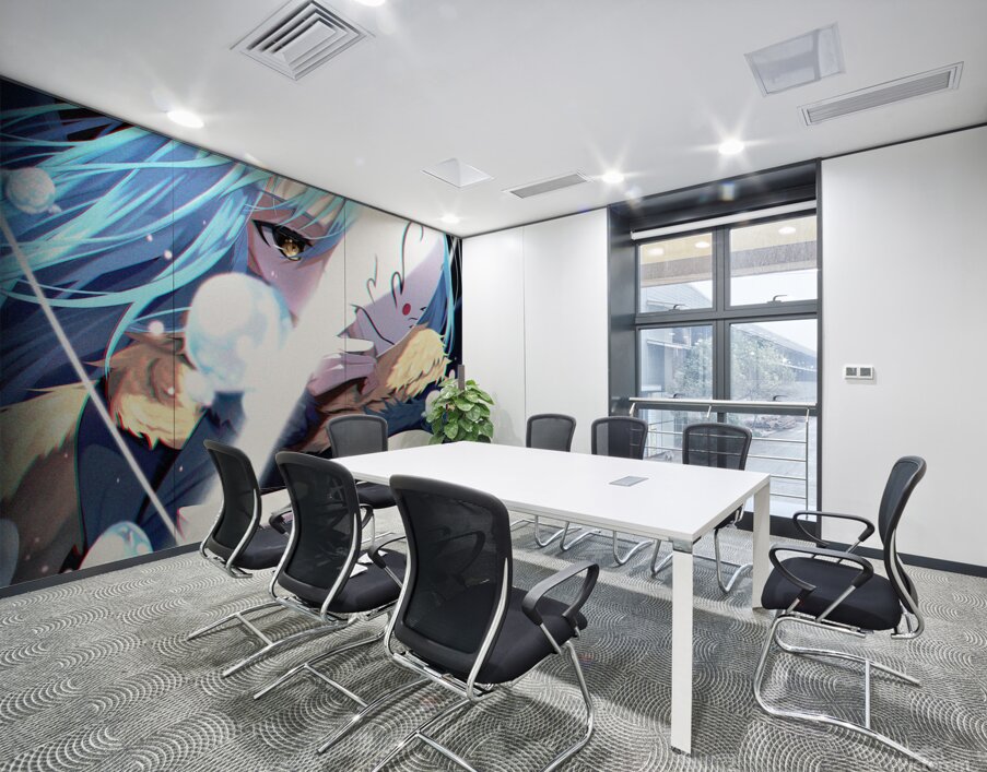 Tensei Shitara Slime Datta Ken Wall Printing