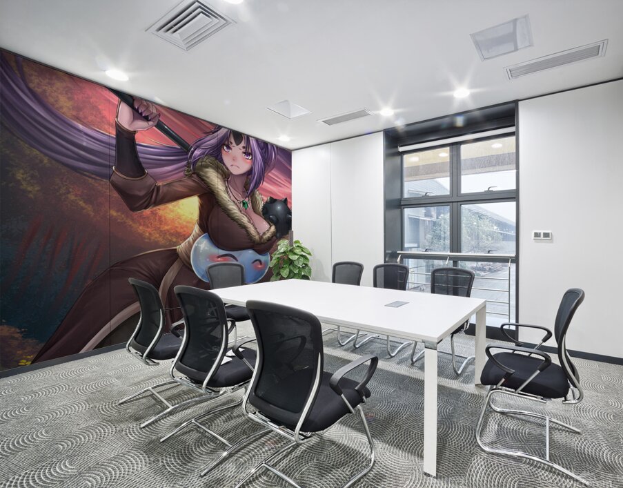 Tensei Shitara Slime Datta Ken Wall Printing