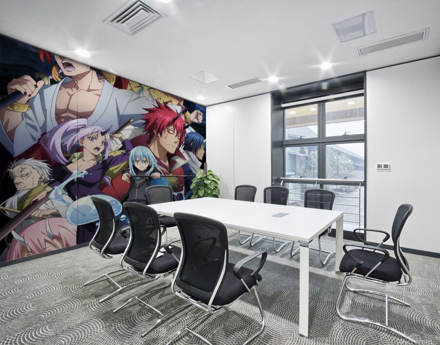 Tensei Shitara Slime Datta Ken Wall Printing