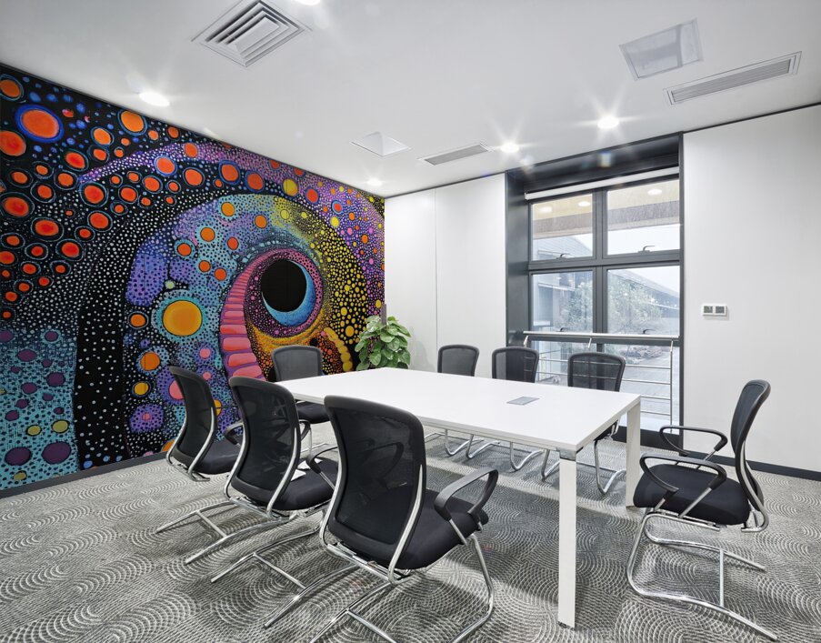 Cosmic River Flow 9H2NJP 65 Wall Printing