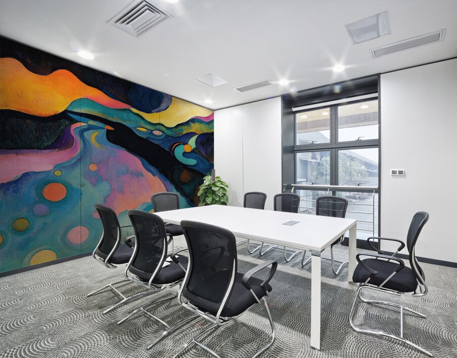 Cosmic River Flow H9P4Z2 55 Wall Printing