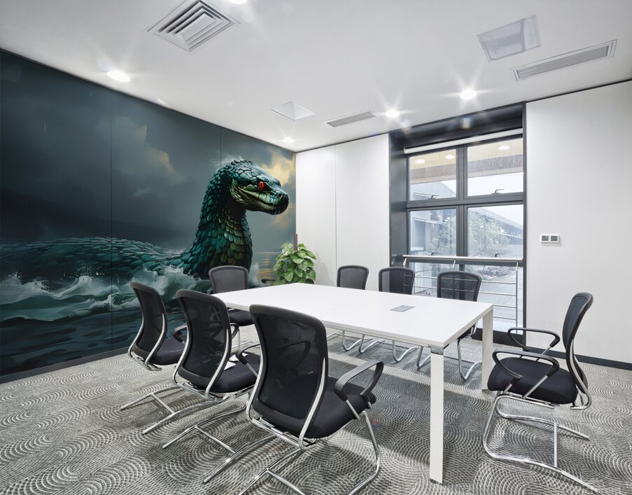 The Phantom of Loch Ness Wall Printing