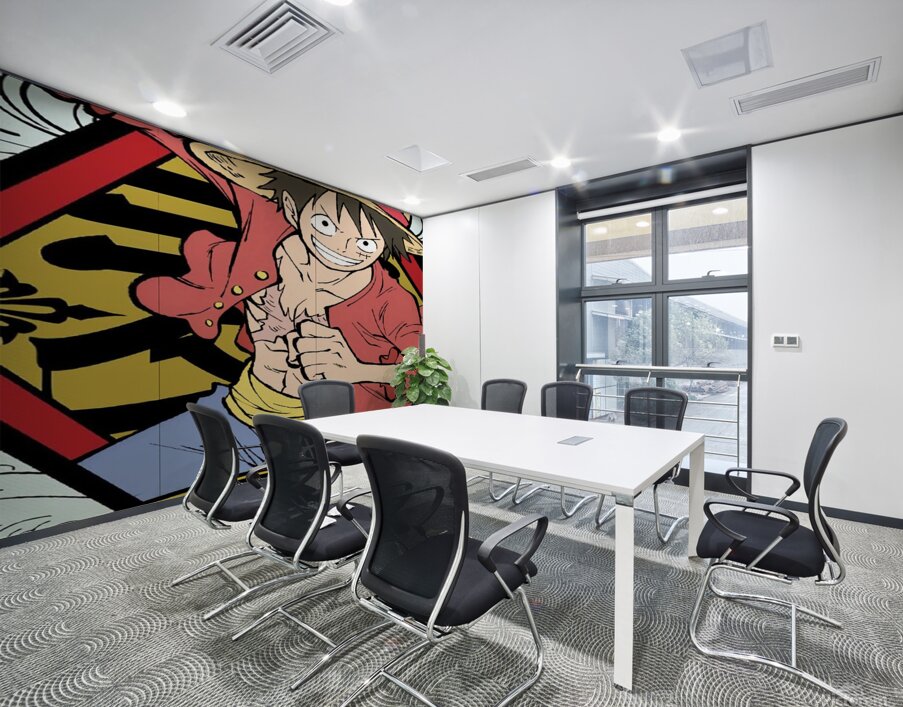 one piece Wall Printing