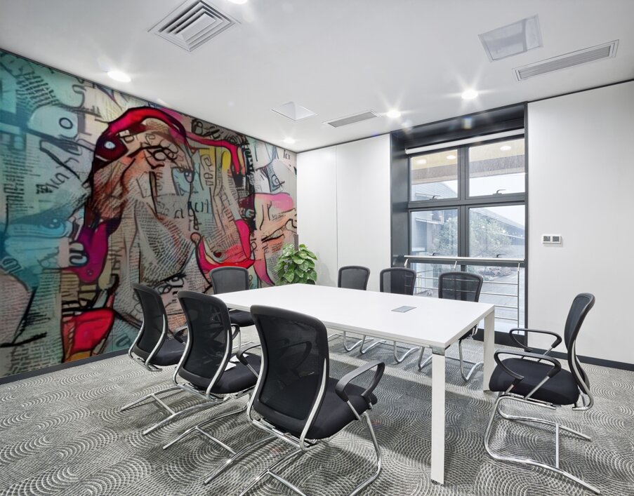 Narrative Figures Wall Printing