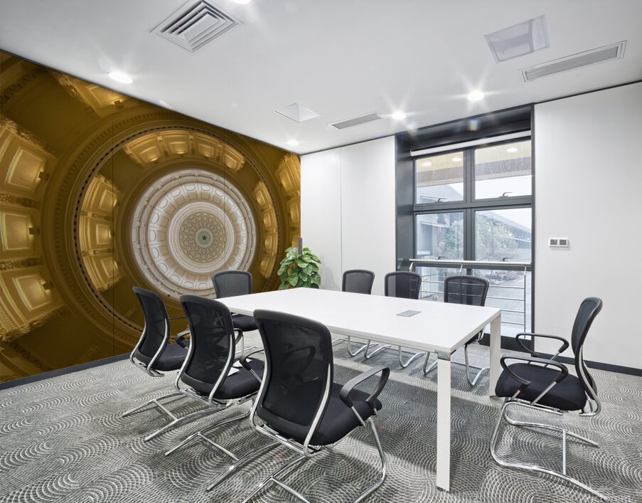 Texas Capitol Rotunda Wall Printing