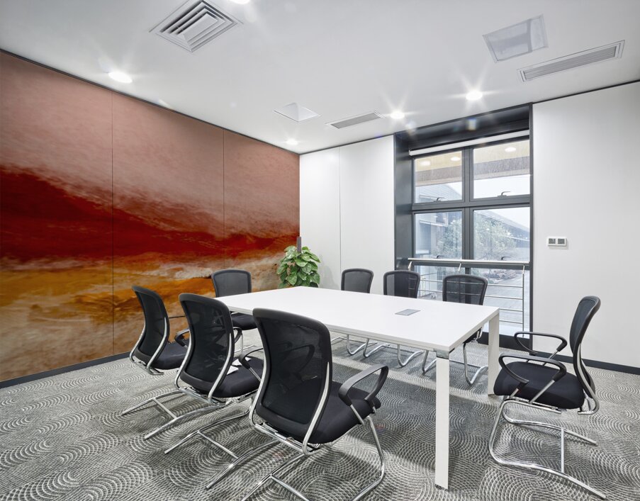 Vallee rouge  Wall Printing