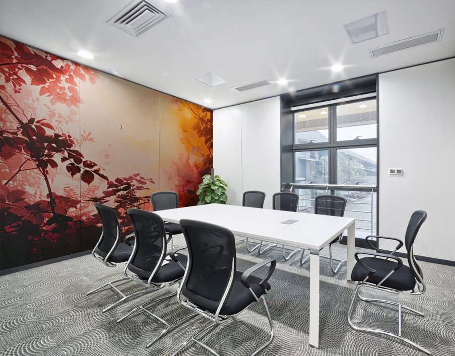 Crimson Canopy 8H29P4 47 Wall Printing