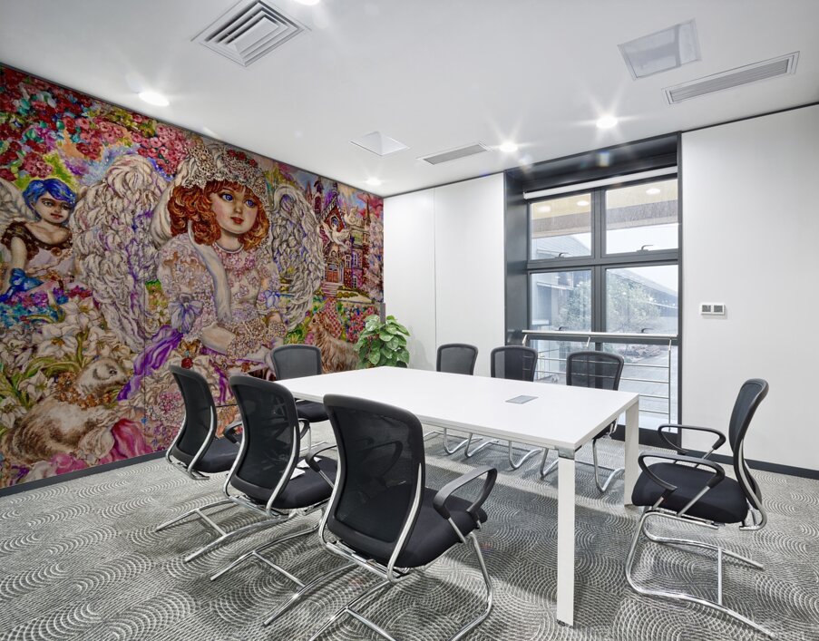 Yumi Sugai.Bible angel. Wall Printing