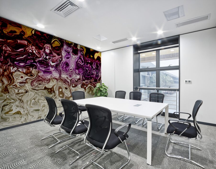 Lavender Cocktail Wall Printing