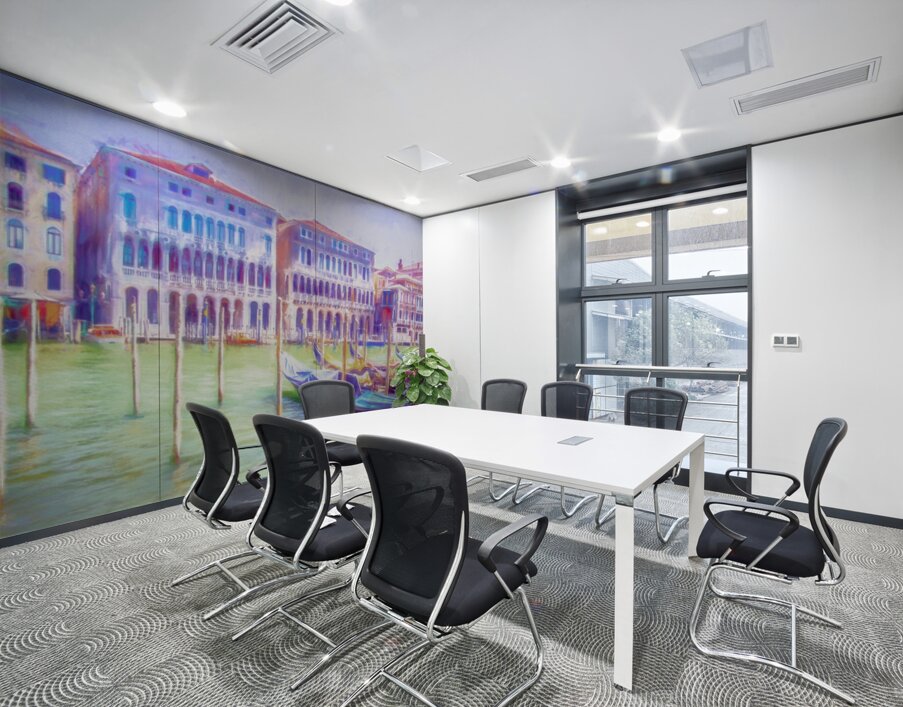 Venice Grand Canal Gondolas Wall Printing