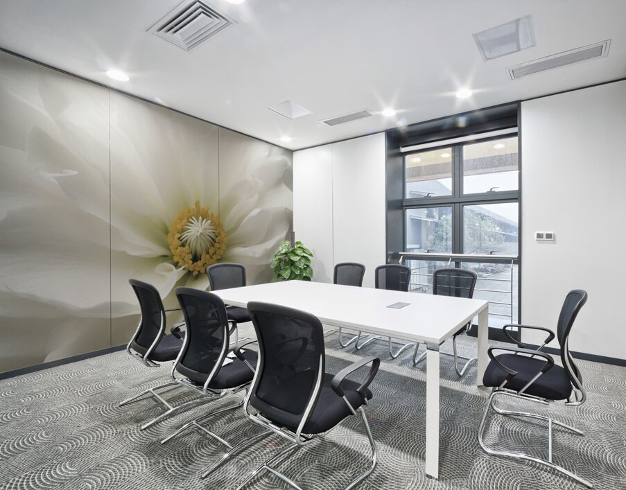 Twisted Florals  1 of 3 Wall Printing