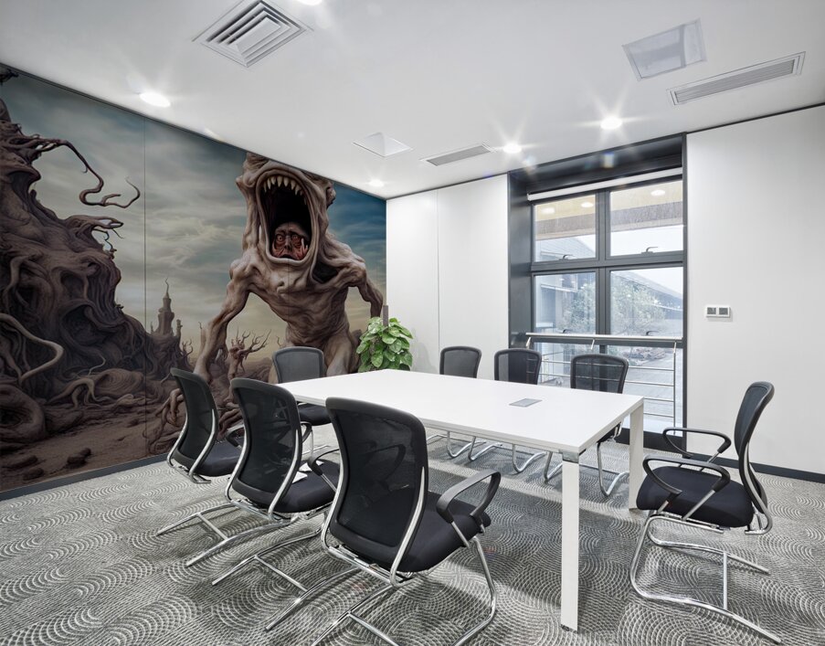 FACE YOUR FEARS 15 Wall Printing