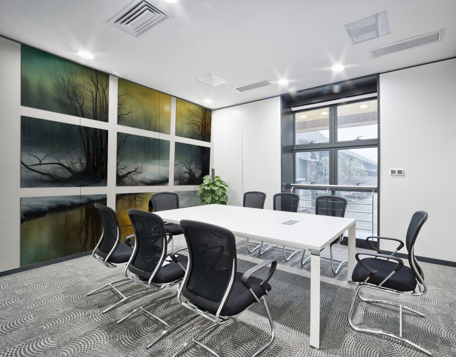 BITTER COLD CROSSING Wall Printing