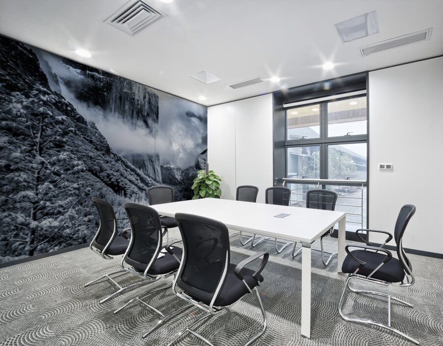 Yosemite El Capitan in Blue Wall Printing