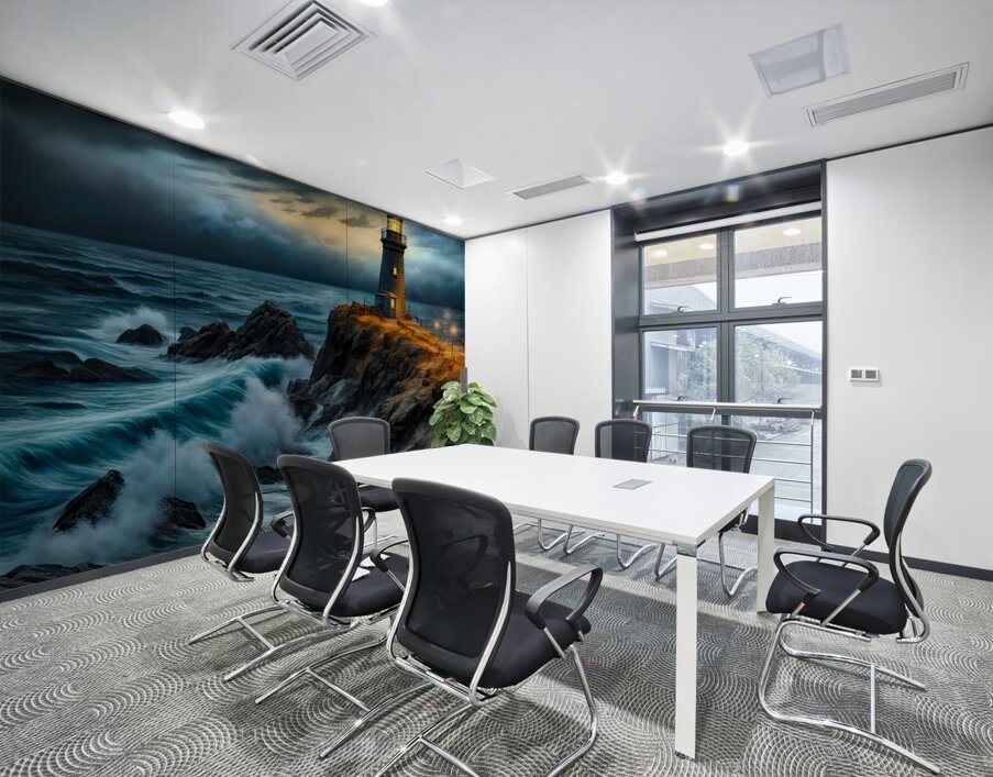 TOP OF THE HILL Wall Printing