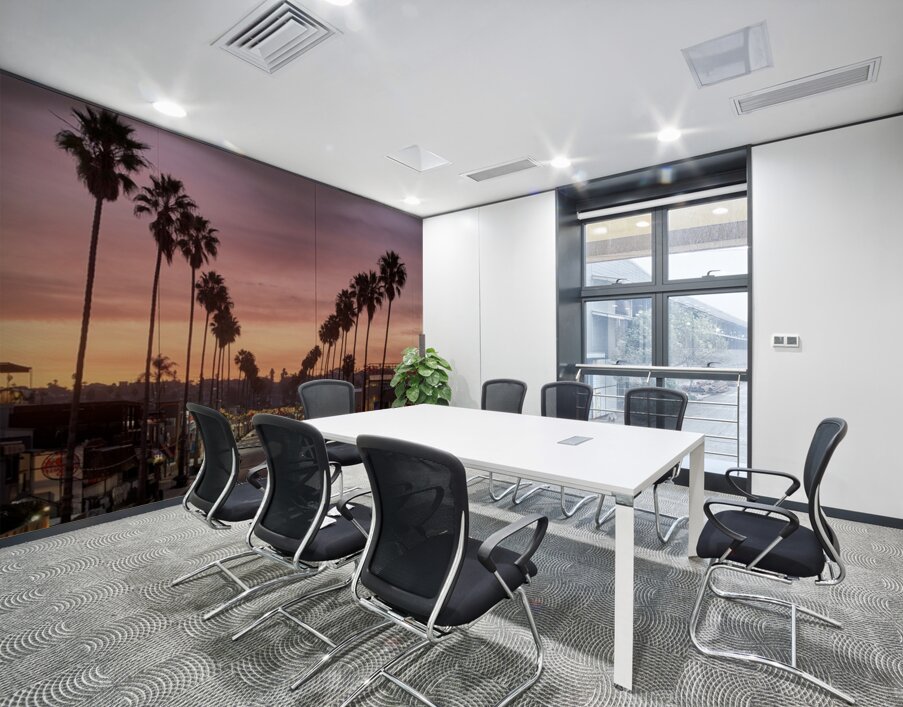 Newport Ave Golden Sunrise Wall Printing