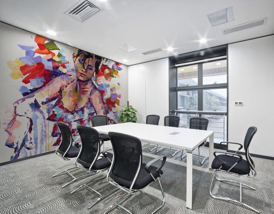 996 - Mademoiselle Loulou Wall Printing