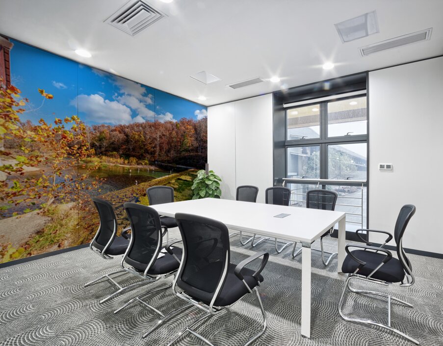 Rockbridge Mill Dam View Wall Printing