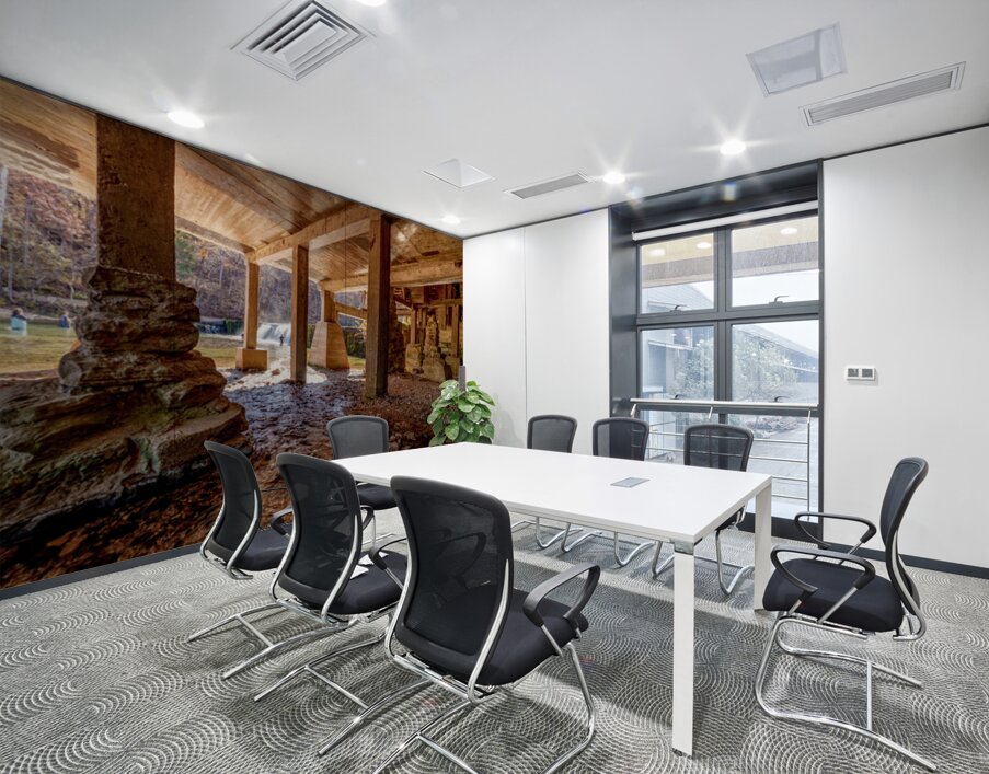 Underneath Rockbridge Mill Wall Printing