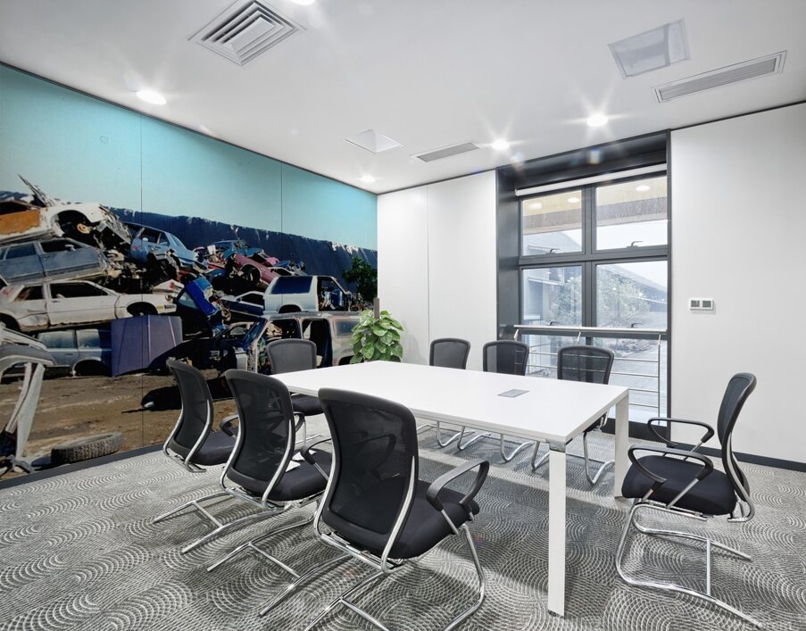 Junkyard 01 Wall Printing