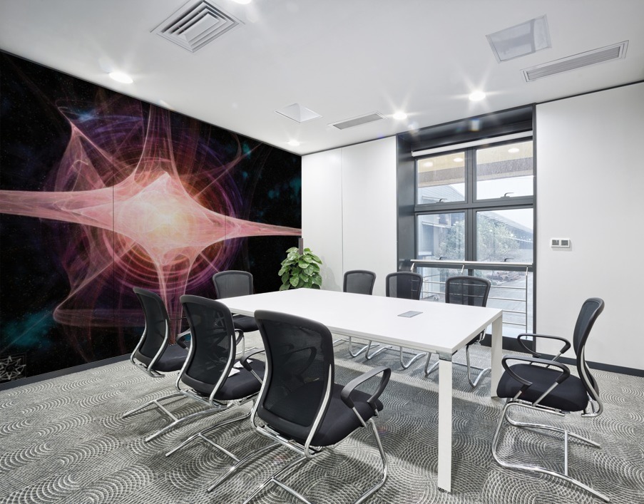 Permeable Space Wall Printing