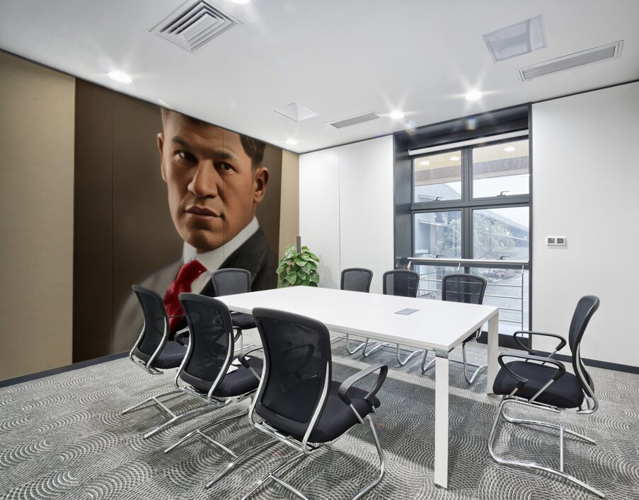 Early 1900s Jim Thorpe Photo and Signature Art Wall Printing