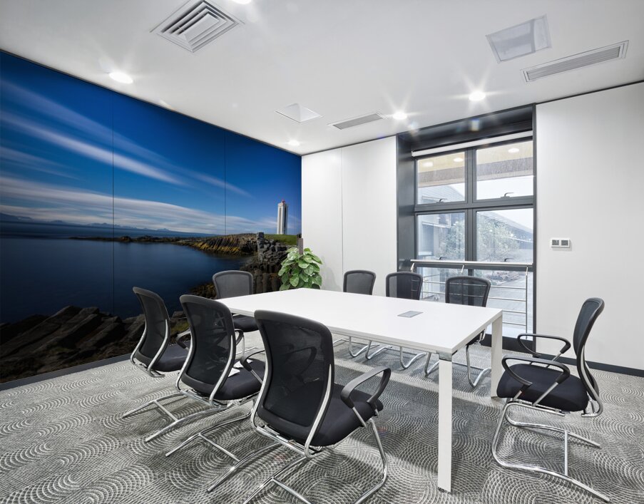 KALFSHAMARSVITI LIGHTHOUSE Wall Printing