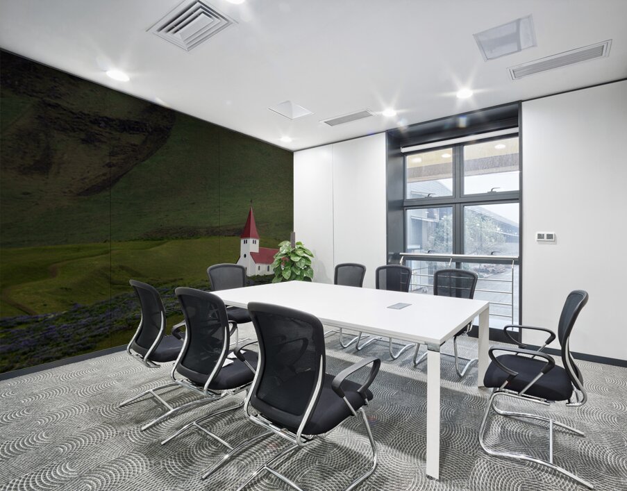 MYR ALSKIRKJA V K Wall Printing